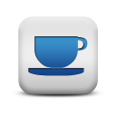 Blue Coffee Cup